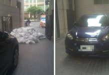 亂停車擋社區通道 他怒搬180沙包封路!萬人喊爽 結局曝光