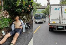 單車弟熱昏!物流司機急處理…低調陪到最後被讚爆