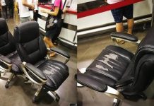 好市多椅子坐了兩年要退貨 椅面龜裂慘況曝光掀論戰