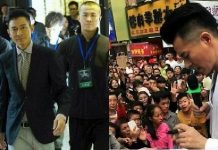 山寨版劉德華遭萬人圍堵,人山人海,保鏢雲集:陣勢比劉德華還大!