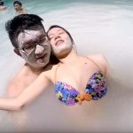 「弄疼一定要!」比基尼妹身分曝光 童仲彥宣告:我女友