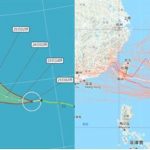 潭美恐成穿心颱 氣象局:歐洲模式預測從東向西穿越