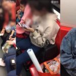 馬尾妹搭地鐵滑手機 「包包霸座」遭勸還回嗆:沒辦法拿