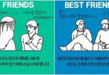 8個「死黨VS朋友」的超明顯差異!