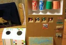 日本小朋友自製「自動販賣機」 超強動手能力比成年人更厲害