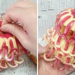 蘋果一拉蒂頭就變燈籠! 日本「蔬果雕刻大師」大家都拜託他玩食物