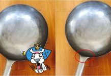 一張鐵鍋照讓網友吵翻天!10萬人熱議「到底正面還反面」網:智商超過30都看的出來