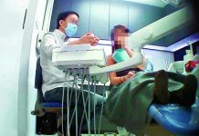 CCTV踢爆牙醫診所淫行 手機狼影病人裙底