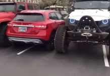 一次佔2個停車位很爽 「超療癒反擊」讓車主當場崩潰