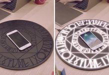 中二魂燃燒啦! 「魔法充電板」放上去就會發光 網友看到購買訊息心碎了