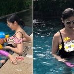 泳池驚見地方媽咪「豪邁露渾圓大浮球」靠近看竟是43歲的女神!網民:比20年前還美呢❤