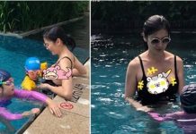 泳池驚見地方媽咪「豪邁露渾圓大浮球」靠近看竟是43歲的女神!網民:比20年前還美呢❤