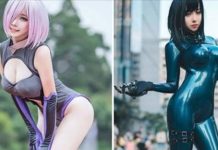 超噴血曲線 渾圓奶溢出 顏、乳、臀、腿全都SSR,史上最適合穿乳膠衣的Coser!
