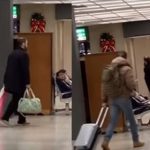 登機死線!4歲女兒耍賴直接躺地板 老爸一話不說「一個動作解決」歪樓狂問:外套哪牌的?