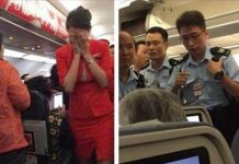 中國大媽沒先預訂兒童餐 惱羞對空姐潑果汁,結果飛機到埗後發生的事讓她嚇呆了