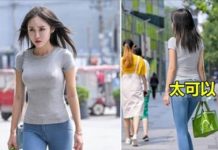 什麼叫蜜桃褲?街拍正妹一轉身…心機滿滿「邪惡飽滿啊」 網友喊 : 這很可以!