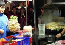 蒙古烤肉100%吃到飽 超強疊菜密技 網友全跪著喊:有神快拜啊!