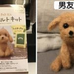 情侶DIY羊毛氈大PK!男友巧手神還原 她:太簡單! 最後造出「惡夢級製品」網友笑瘋:你的狗被撞了?