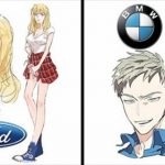 當知名汽車品牌都「擬人化」 果然藍寶堅尼帥到爆啊