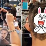 超狂髮型師!客人指定要剪「鋼鐵人的頭」, 最後成品超神…網友讚嘆:這3D效果太神了