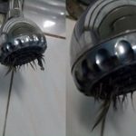 洗澡時驚見蓮蓬頭「炸出黑毛」更噁心的事情還在後頭:干!超崩潰