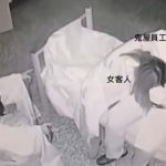 網路瘋傳一段「鬼屋監視器畫面」讓人看了一頭霧水…網友:旁邊的女鬼都害羞了!