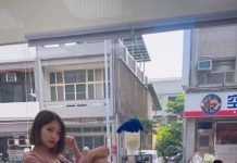 路上捕獲超優質檳.榔西施, 忍不住下車買瓶結冰水…網神出傳送門:真的正❤️