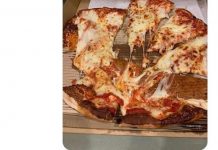 菜鳥外送員送來一個「面目全非」的披薩,他投訴後…老闆回傳的「懲罰照」讓網友笑翻了