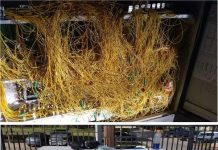 公司讓他去整理這些糾結的「電信數據線」沒想到九天後…讓人看得太舒坦了!