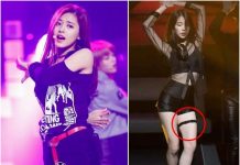 網友ptt發問韓團美腿上綁這條是甚麼?神人精闢分析女團為何要在大腿上綁帶