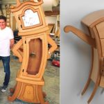 櫃子有靈魂!木工打造「迪士尼風傢具」造型超魔幻 最狂作品「米奇米妮收納櫃也有」牽牽手太Q❤️