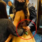 新郎背後「偷牽女賓客」網 : 大誤會XD