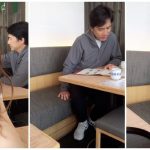 她去喝茶對面竟坐「梁朝偉」假裝自拍合照…下秒被發現「更大驚喜在對面」!