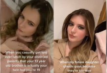 突被告知「和小5歲弟是雙胞胎」,19歲正妹揭原因,網掀論戰:這樣也算?