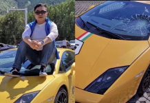 男子耍帥爬上藍寶堅尼求拍照 「一坐下立馬悲劇」 網笑:準備跑路了