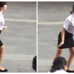 泰國女學生不顧形象「表演火雞出場」 神自信大秀奇葩的舞步…現場尖叫聲不停
