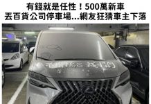 有錢就是任性!500萬新車就丟在百貨公司停車場…車主到底去哪了?