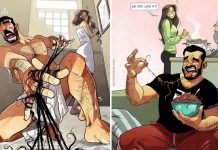 有另一半才懂 15張插畫完美詮釋「情侶誇張互動」的日常