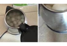 男子突發奇想拿快煮壺「煮湯圓」…結果悲劇了,只能說快煮壺太強大了