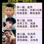 如果你是女生,必須選一個做老公?測你不爲人知的內心!