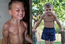 曾是世界最強壯小孩,如今5年過去了,他的身高怎麼樣了?