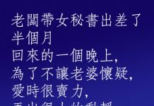 老闆出差半個月後,回來發現被綠了