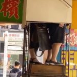 騎樓的「神秘升降梯!」目擊2人搭乘消失…好奇發問:到底通去哪?