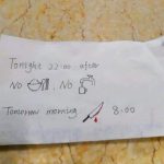 外國學生收到「中國護士的字條」網友解讀超歪樓…你能看得懂這訊息嗎?