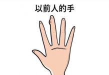 現在人的手竟變成這樣..