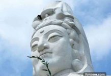 觀音菩薩頭頂出現『神秘黑色東西』工作人員爬上去一看,嚇得一身冷汗 抓緊念阿彌陀佛!