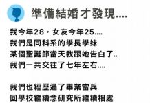 交往了七年準備結婚才發現….竟然是親戚!