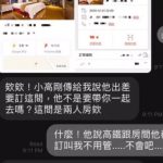 陪主管出差,卻收到會計傳訊告知「他只訂一間房」…她求助:到底去不去啊?