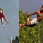 最奇葩的肚子跳水比賽,各種搞笑姿勢百出比賽超鬧!