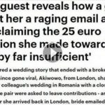 出席完婚禮後收到新娘的私訊:你禮金包太少了,麻煩補一下差額喔